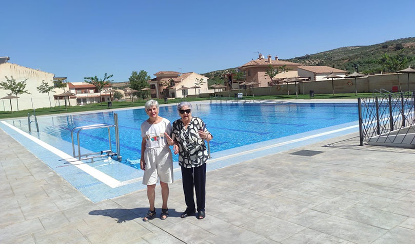 Excursión a la piscina